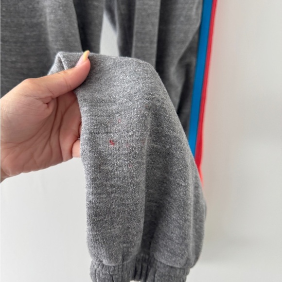 AVIATOR NATION Gray Stripe Neon Sweatpants L - Picture 6 of 6